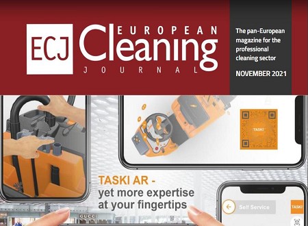 EZshine Updates on European Cleaning Journal - OCT./Nov. Issue